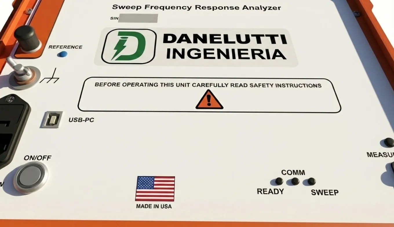 Analizador de respuesta en frecuencia SFRA